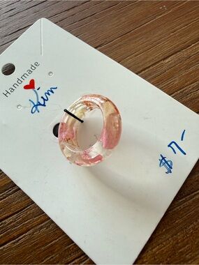 Handmade Resin Ring